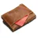 Leather Cowhide Rfid Wlet Men Card Wlet Se Mens Wlets Luxury Gesigner Zier Cn Se Me Vintage Brown Money Bag