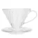 Heat-Resistant Resin V60 Coffee Filter 2/4 Cups Coffee Dripper Glass Drip Filter Funnel Coffee Accessories Barista Tool