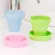 1PC Folding Cup Silicone Portable Multi-Function Collapsible Gargle Cup Drinking Cup Cup Travel Camping Telescopic Mug