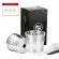 Icafilas For Illy B Coffee Machine Refillable Filters Stainless Steel Reusable Metal Capsule Tamper Spoon