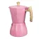 Latte Mocha Coffee Maker Italian Moka Espresso Cafteira Percolator Pot Stove Coffee Maker 300ml Pink