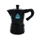 Coffee Moka Pot Stainlees 3 Cup 200ml./black