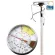 White termometer with arsmometer minimal