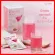 Instant drink powder mixed with collagen, Cerro Cherry, extracted and extracts of rose petals