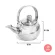 RRS kettle with stainless steel filter 16 cm- Silver
