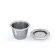 Reusable Stainless Steel Nespresso Refillable Capsule 2 in 1 Usage Recargables Essenza Mini Pixie Inissa Coffee Filter Drippers