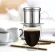 Stainless Steel Vietnamese Coffe Filter Cup Drip Maker Pot Handle