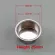 51mm 2cup Espresso Filter Diameter of Out 60mm Inner 51mm 15 Bar Espresso Coffee Maker Parts Filter