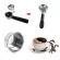 51mm Non Pressurized 2 Cup Filter Basket for Breville Machine Tool Suitable Forboribreville Delonghi Kruups for Home