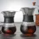 400/600ml Coffee Pots Turkish Coffee Pot Heat Resistant Glass Coffee Maker Pour Over 3 Cups Coffee Drip Pot