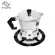 Ttlife 1pc Black Coffee Kettle Stainless Iron Black Moka Coffee Pot Shelf Round Stove Support Coffeeware Kitchen Tools
