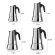 100/200/300/450ml Big Big Big Belly Stove Coffee Pot Stainless Steel Italian Espresso Coffee Maker Percolator Tool