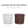 Refillable Plastic Coffee For Illy Coffee Machine Cafe 1PC Compatible Espresso Maker Capsules Coffee Tools Kitchenware
