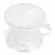 Coffee Filter Cup Drip Coffee Filter Bowls Manually Dripper Pour Over Follicular Filters Coffee Tea Tools Transparent
