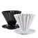 Espresso Coffee Filter Cup Ceramic Origami Pour Over Coffee Maker With Stand V60 Dripper Coffee Accessories