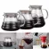 V60 Geyser Coffee Maker Pour Over Range Coffee Server Carafe Drip Coffee Pot Coffee Kewer Barista Percolator Clear