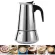 Stove Espresso Maker Moka Pot 4 Cup Percollator Coffee Maker Classic Cafe Maker for Induction Couper