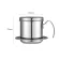 Coffee Filter Portable 304 Stainless Steel Drip Coffee Tea Holder Funnel Reusable Tea Infuser and Stand Coffee Dripper