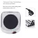 500w Electric Mini Stove Hot Plate Coffee Heater Plug 220-240v For Hot Pot And Cooking Coffee Tea And Soup