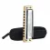 Hohner Harmonic Marine Band Crossover 10 channels A Harmonica Key A, Mount Open + Free Case & online Course ** Made in Germany **