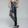 Marble Design long -sleeved exercise pants