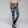 Marble Design long -sleeved exercise pants