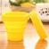 1pc Folding Cup Silicone Portable Multi-Function Collapsible Gargle Cup Drinking Cup Coffee Cup Travel Camping Telescopic Mug