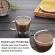 2pcs/set Double Wall Glass Coffee Tea Cup Heat-Resistant Double Glass Handle Coffee Cup Transparent Mug