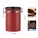 1.8l Coffee Container Large Airtight Stainless Steel Coffee Box Kitchen Coffee Storage Box Seasoning