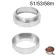 Iyounice 51mm/53mm/54mm/58mm Aluminum Intelligent Dosing Ring Brewing Bowl Coffee Powder Espresso Barista Funnel Portafilte