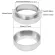 Iyounice 51mm/53mm/54mm/58mm Aluminum Intelligent Dosing Ring Brewing Bowl Coffee Powder Espresso Barista Funnel Portafilte