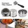 51mm Stainless Steel Coffee Machine Filter Cup Bowl Non Pressurized Filter Basket For Delonghi Ec5 Ec7 Ec9 Kitchen Accessories