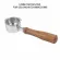 51mm Delonghi Krups Coffee Bottomless Portafilter Espresso Alloy Coffee Funnel Wooden Handle Filter Holder For Ec685 Ec680