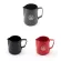 350/600ml Black Red Stainless Steel Frothing Pitcher Pull Flower Cup Cappuccino Art Pitcher Jug Milk Frothers Mug Coffee Tools