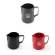 350/600ml Black Red Stainless Steel Frothing Pitcher Pull Flower Cup Cup Cup Cup Cappuccino Art Pitcher Jug Milk FrothS Mug Coffee Tools