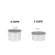 51mm 1/2/4 Cups Filter Replacement Basket for Coffee Bottomless Portafilter for Delonghi EC680/EC685 Espresso Machine Parts