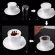 16pcs Coffee Latte Cappuccino Barista Art Stencils Cake Duster Templates Coffee Tools Accessories Gusto Nespresso Zavarnik Dolce