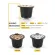 Icafilas Reusable Refillable Nespresso Coffee Capsule With Plastic Filter Pod Birthday 20ml Filters Kitchen Dining Bar