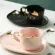 Ceramic Coffee Cup Set Cartoon Cat Tea Cup With Saucer Spoon Breakfast Milk Coffee Mug Bread Dessert Dish Porcelain Pet Cat