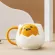 3D MUGS GUDETAMA Bad Bad Badtz-Maru Pompompurin Embossed Creative Personality Cup Cup Cup Cartoon Ceramic Drinking Cup