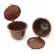 4 PCS/Pack Reusable Nescafe Coffee Capsule Filter Cup Cupsule Refillable Caps Spoon Reusable Filter Pod