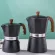 Aluminum Moka Pot Coffee Maker Moka Pot Percolator Presser Stainless Italian Espresso Brewer For Home Kitchen Utensils