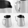 Stainless Steel Espresso Coffee Pitcher Craft Latte Milk Frothing Jug 350ml Pitcher Pull Flower