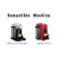 1pcs Reusable Coffee Pods Adapter Converter Holder for Espresso Line Capsule for Nespresso Vertuo Env135 GCA1 Machine