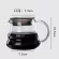 300ml 500ml 700ml Glass Coffee Pot Tea Drip Coffee Kettle Reusable Coffee Pot Kettle Brewer Barista Percolator Clear Filter Pot