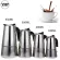 YRP Mocha Coffee Maker Moka Pot Stainless Steel Filter Espresso Cafetiere Italian Coffee Maker Percolologor Tool 100/200/300/450ML