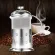 1000ml Stainless Steel Coffee Pot Stainless Steel Glass Coffee Pot French Press Filter Pot Household Tea Maker Coffee Maker