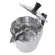 Moka Stove Coffee Maker Aluminum Pot French Mocha Espresso Percollator Pot Manual Macha Pot 1CUP/3CUP/6CUP/12CUP/12CUP