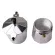 Moka Stove Coffee Maker Aluminum Pot French Mocha Espresso Percolator Pot Manual Maker Mocha Pot 1cup/3cup/6cup/9cup/12cup