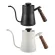 650ml Gooseneck Kettle Stainless Steel Tea Spout With Thermometer Control The Temperature For Barista Home Coffee Drip Pot